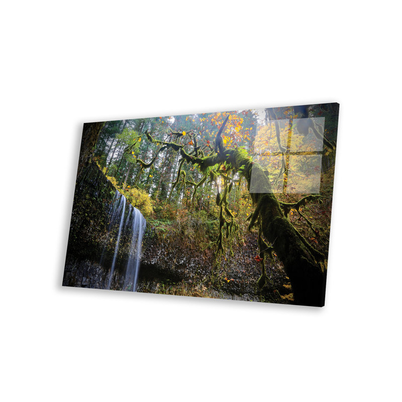 Mystical Falls II Print On Acrylic Glass