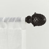 Nikhat Adjustable Single Curtain Rod