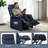 Fabric Recliner Sofa With Remote Control,Power Lift Chair, Side Pockets-937389760-937389764