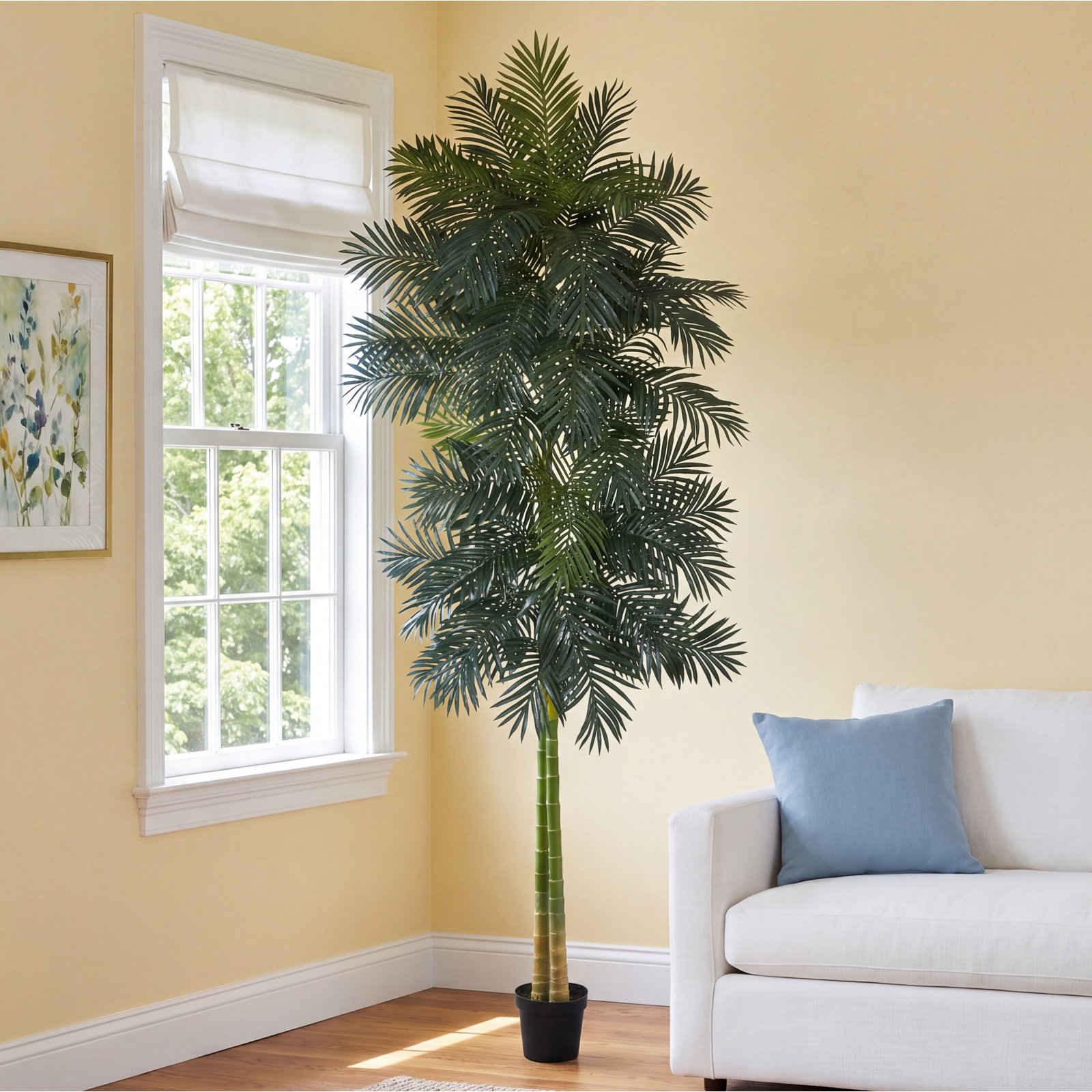 120'' Faux Palm Tree in Pot