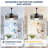 Outdoor Ceiling Fans With Lights For Patios,caged Ceiling Fans With Remote Control,waterproof Plug In Gazebo Fan With Hanging Hook For Outside Porch