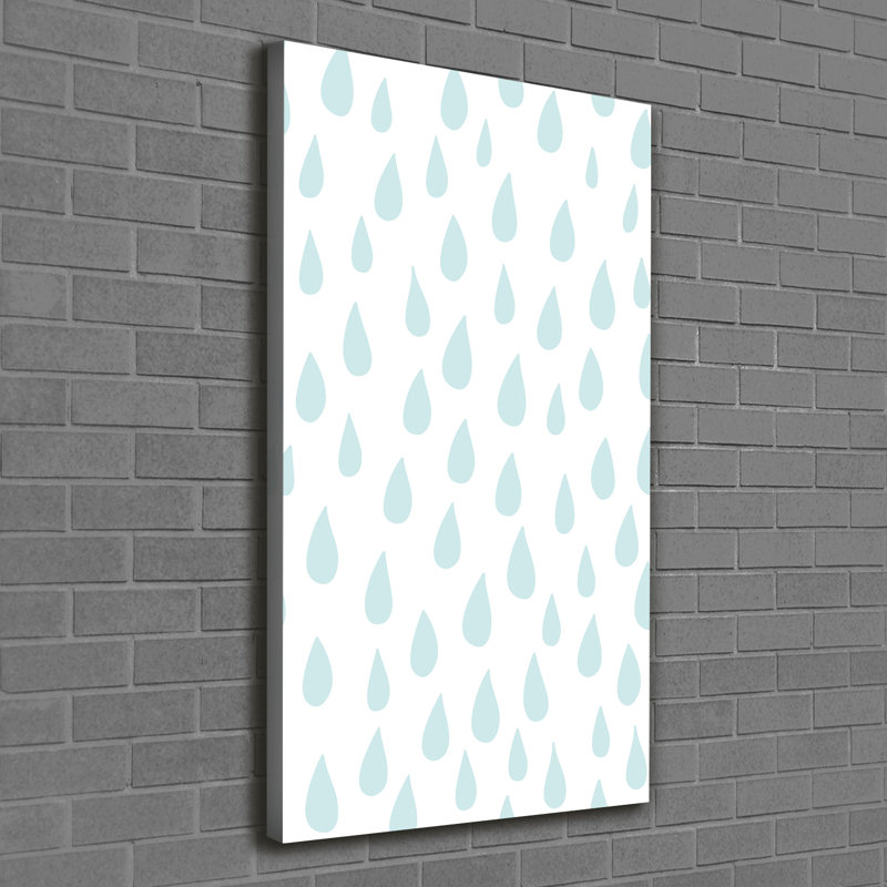 Droplets - Wrapped Canvas Print