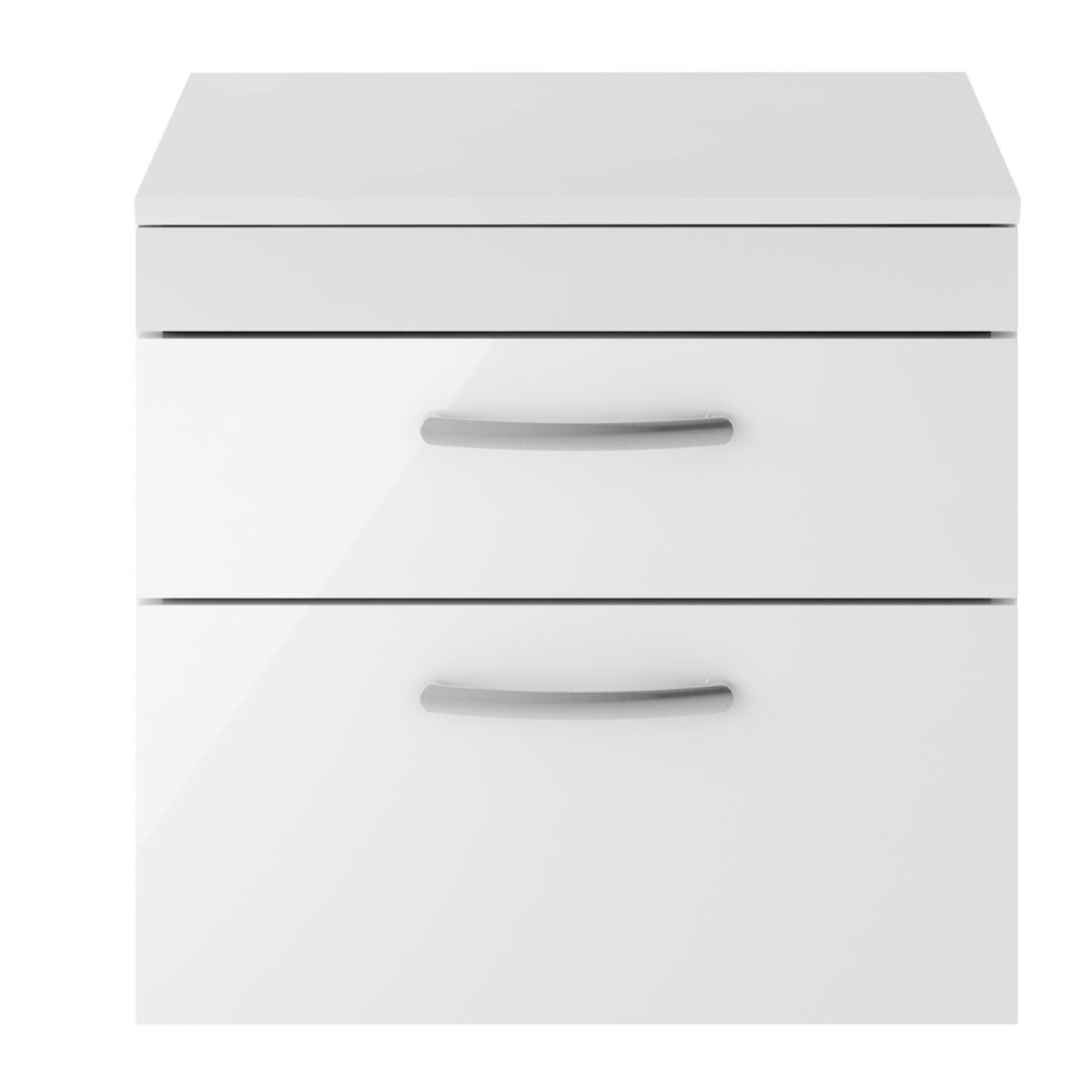 60cm Wall-Mounted Vanity Unit Base Only