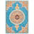 Clavene Hand Tufted Wool/Cotton Oriental Rug in Yellow/Blue-992170603