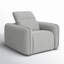 Fauteuil inclinable rembourré Bayne-106057672