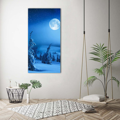 Full Moon - Wrapped Canvas Print