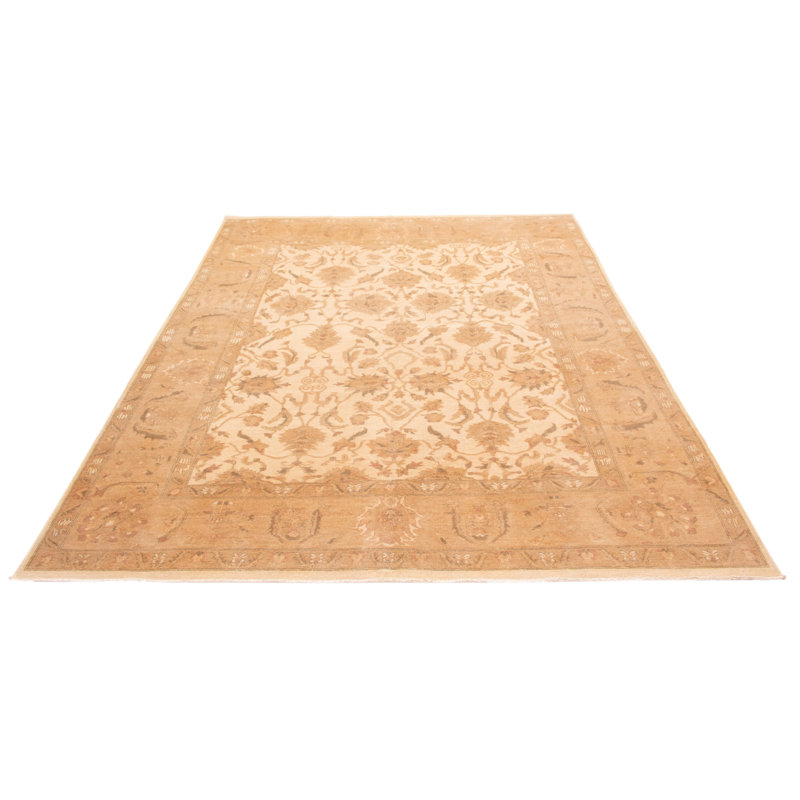 Tapis ivoire Chobi Finest 9 pi 8 po x 12 pi 9 po