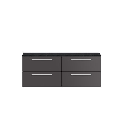 Quartet 144.1cm Double Bathroom Vanity Base Only