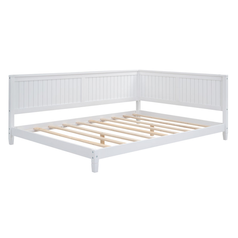 Corner Daybed, White, Full/Double