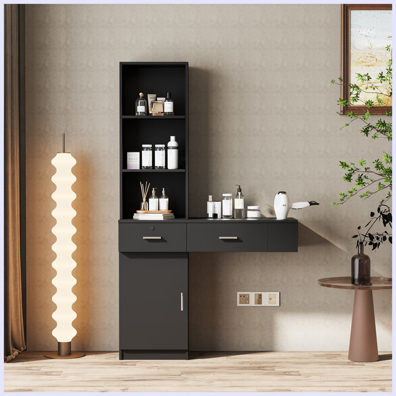 Coiffeuse Bogandillon, Noir