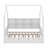 Wooden Twin Size House Bed With Trundle-948322880