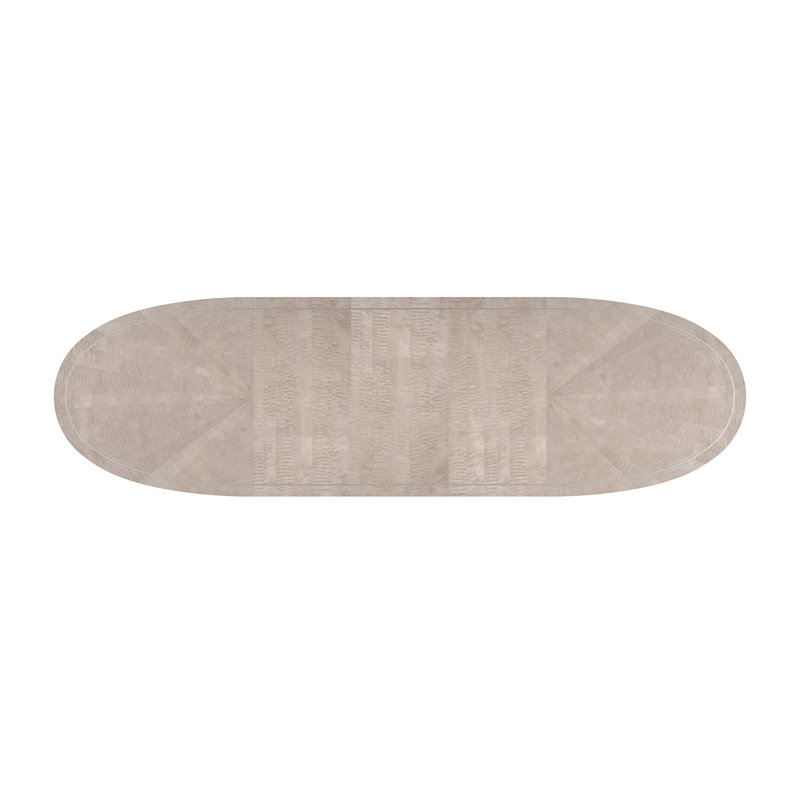 Caracole Classic Oval Solid Wood Extendable Dining Table