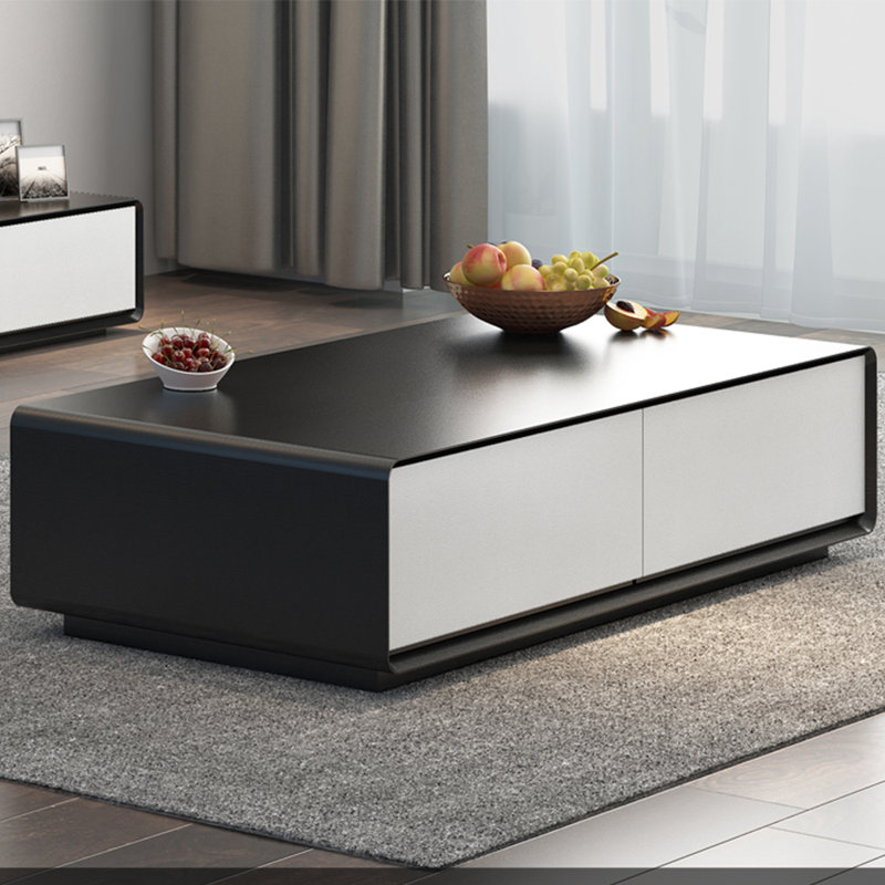 Giorgi, H 13,78 po x l 39,37 po x P 19,69 po, Noir / blanc