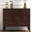 Buffet de rangement réglable avec 3 poignées rétro en métal et 4 pieds-9610993