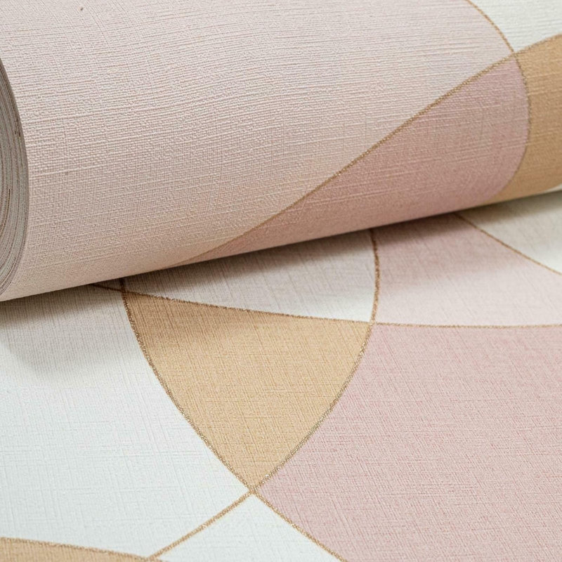 Metalic 10m x 53cm Matte Wallpaper Roll
