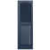Cathedral Top Combination Shutters Pair