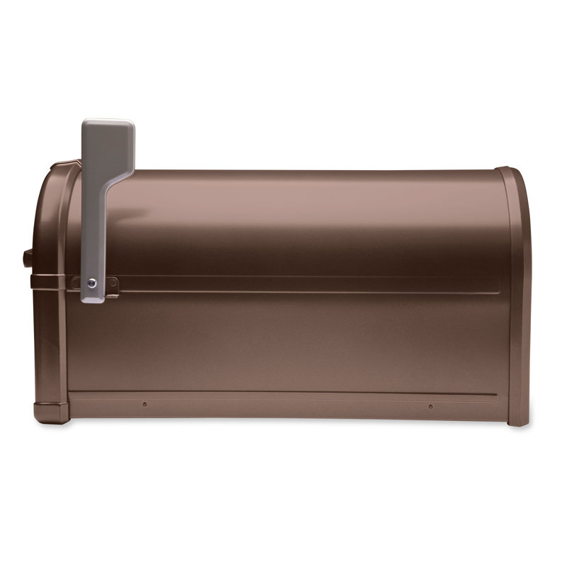 Hillsborough Post Mount Mailbox, Copper