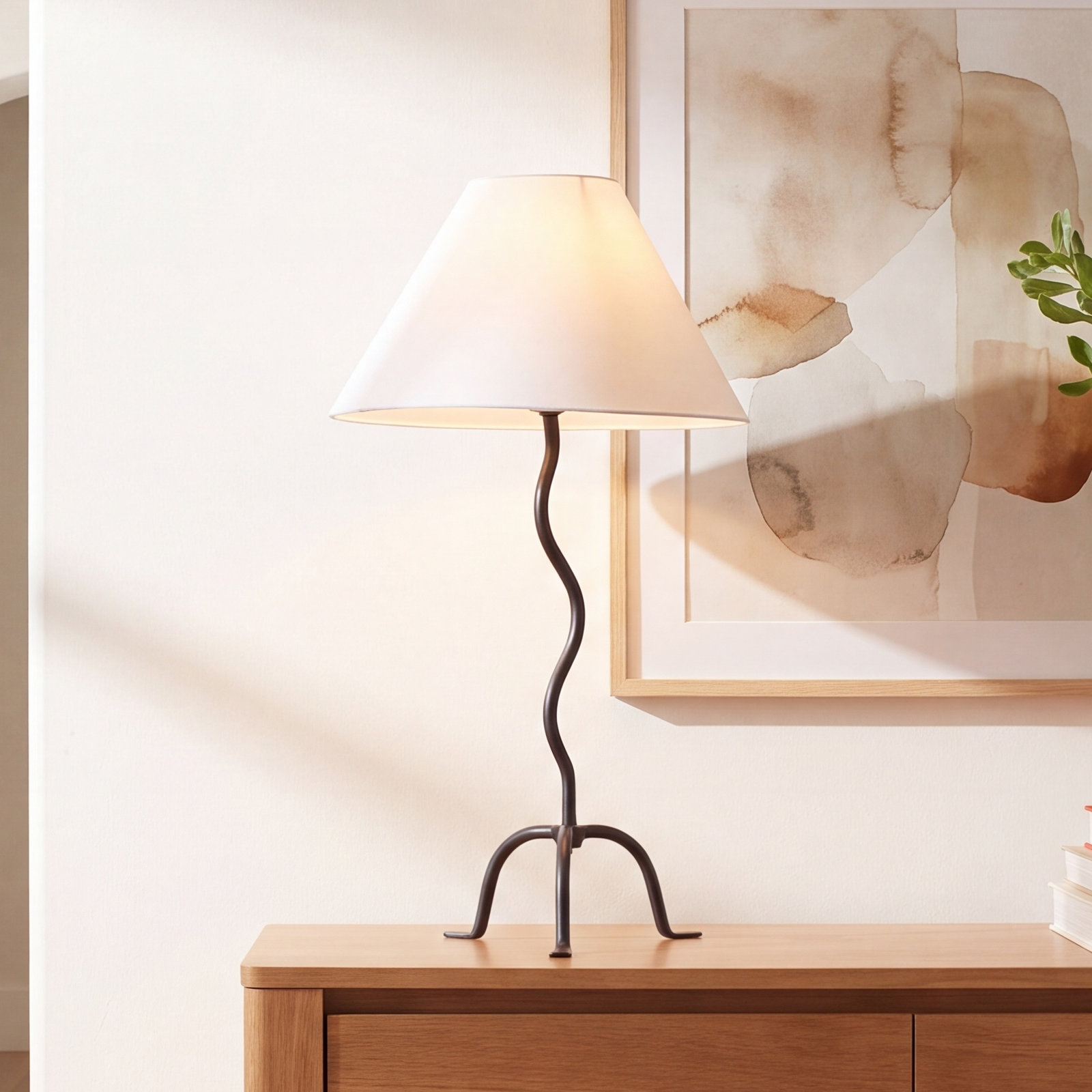 Metal Table Lamp