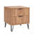 20" Fluted Nightstand (2-Drawer)-797554556