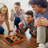 Hey Play Shut The Box Game - Classic 9 Number Games Set - Old Fashioned Wooden Board with Dice for Adults and Children