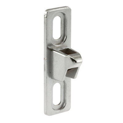 Chrome Plated Diecast, Sliding Door Keeper (Single Pack)