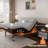 Adjustable Bed with 14" Ultra-Plush Black Mattress, Massage, Wireless Remote, App Control, Zero Gravity, Underbed Light, USB & Type C Ports on both sides-113140230