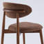 Chaise rembourrée en bois massif-1140399293