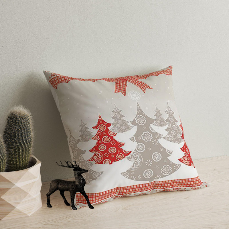 Premium Washable Cushion, 17.0 x 17.0 Inches, 50% Cotton / 50% Polyester, Silicone Filling, Concealed Zip | Soft, Comfortable & Ironable | Perfect for Home Decor, Living Room & Bedroom Accents