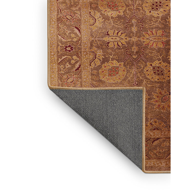 Tapis oriental brun Hovhan, Rectangle 5 pi x 7 pi