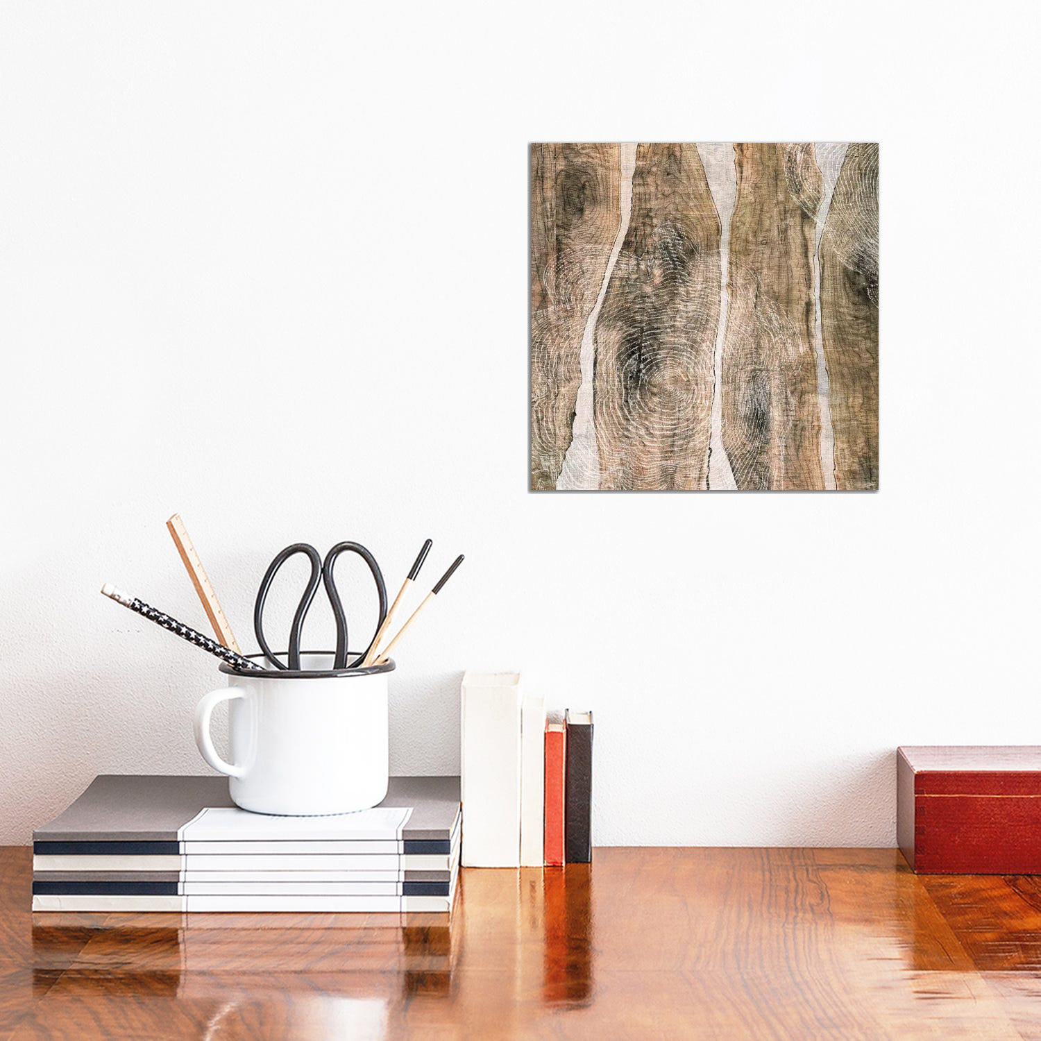 Alpen Home Live Edge III by - Wrapped Canvas Photograph | Wayfair.co.uk