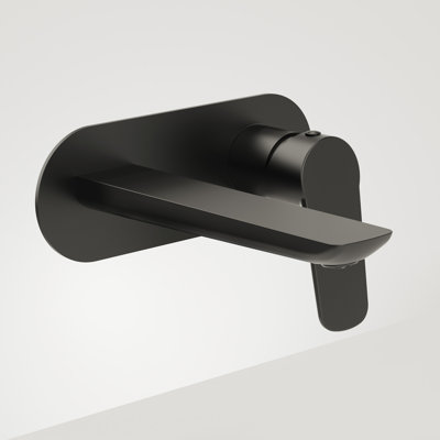 EVERSTEIN Concealed Wall-Mounted Basin Mixer Tap with Pop-Up Waste