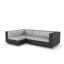Vela 102.25" Wide Outdoor Reversible Patio Sectional with Cushions-955416910-1004094209-1004094214