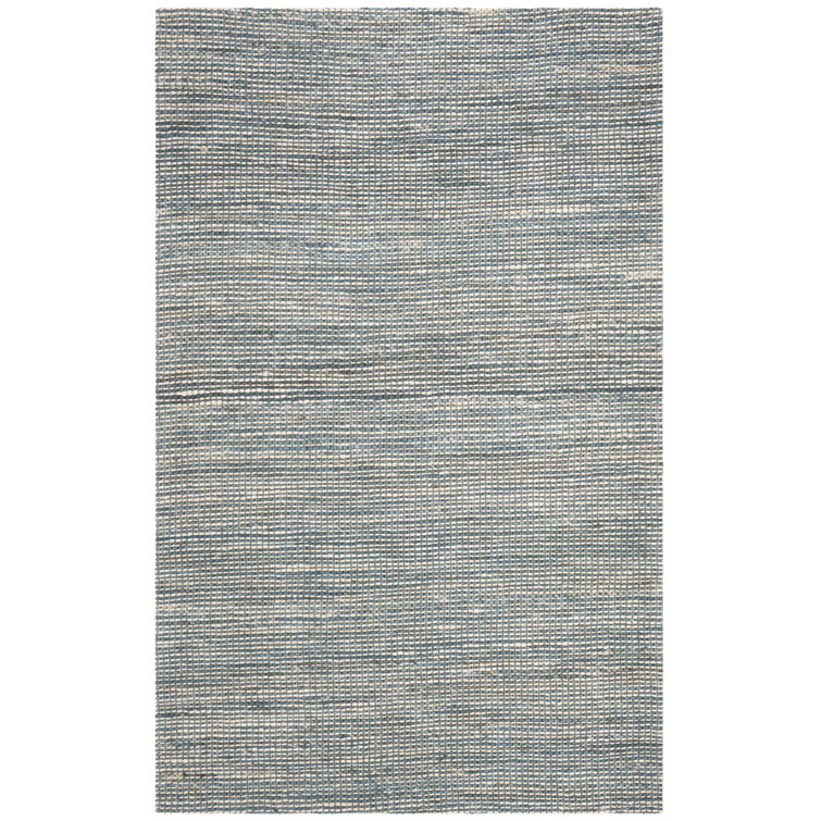Zaragoza Handwoven Flatweave Blue/Ivory Area Rug