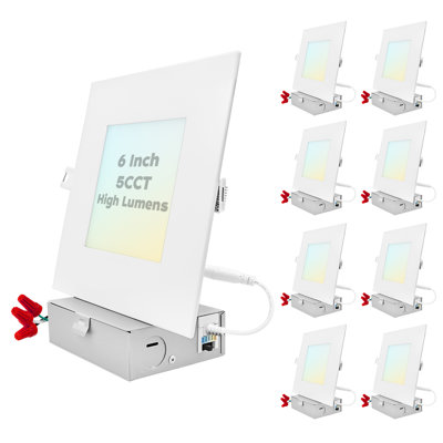 Ensemble d'éclairage à DEL encastré 6 "Luxode
