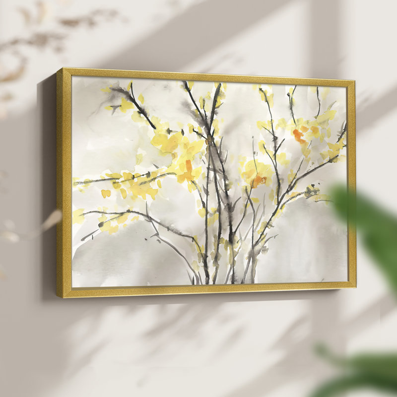 Blissful Elegance I -Framed Print - Restickable, 22" H x 28" W