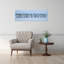 King Penguin March by Cheng Chang - Wrapped Canvas Panoramic Print-1930472169