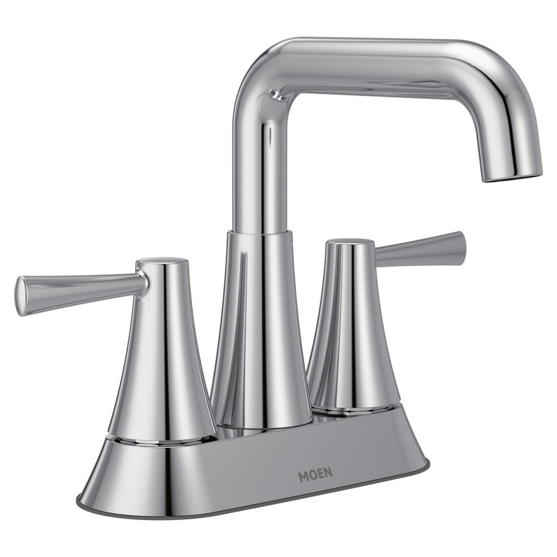Ronan Two-Handle 4" Centerset Lavatory Faucet, Chrome
