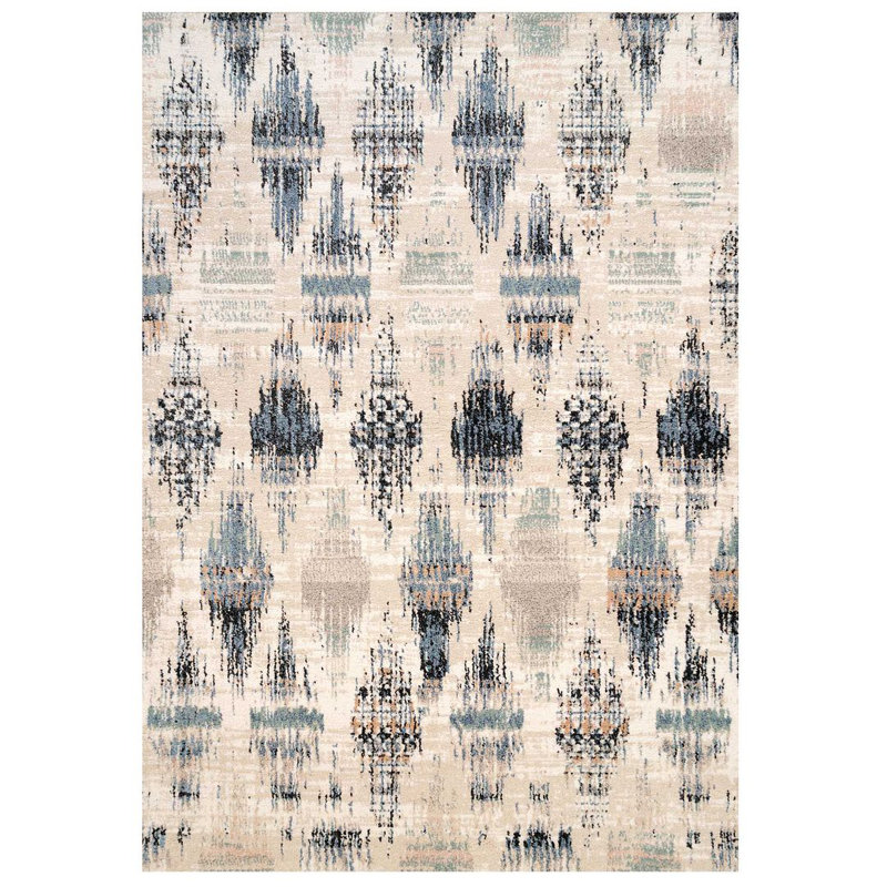 Jackson Ikat Area Rug, Rectangle 190 x 280cm