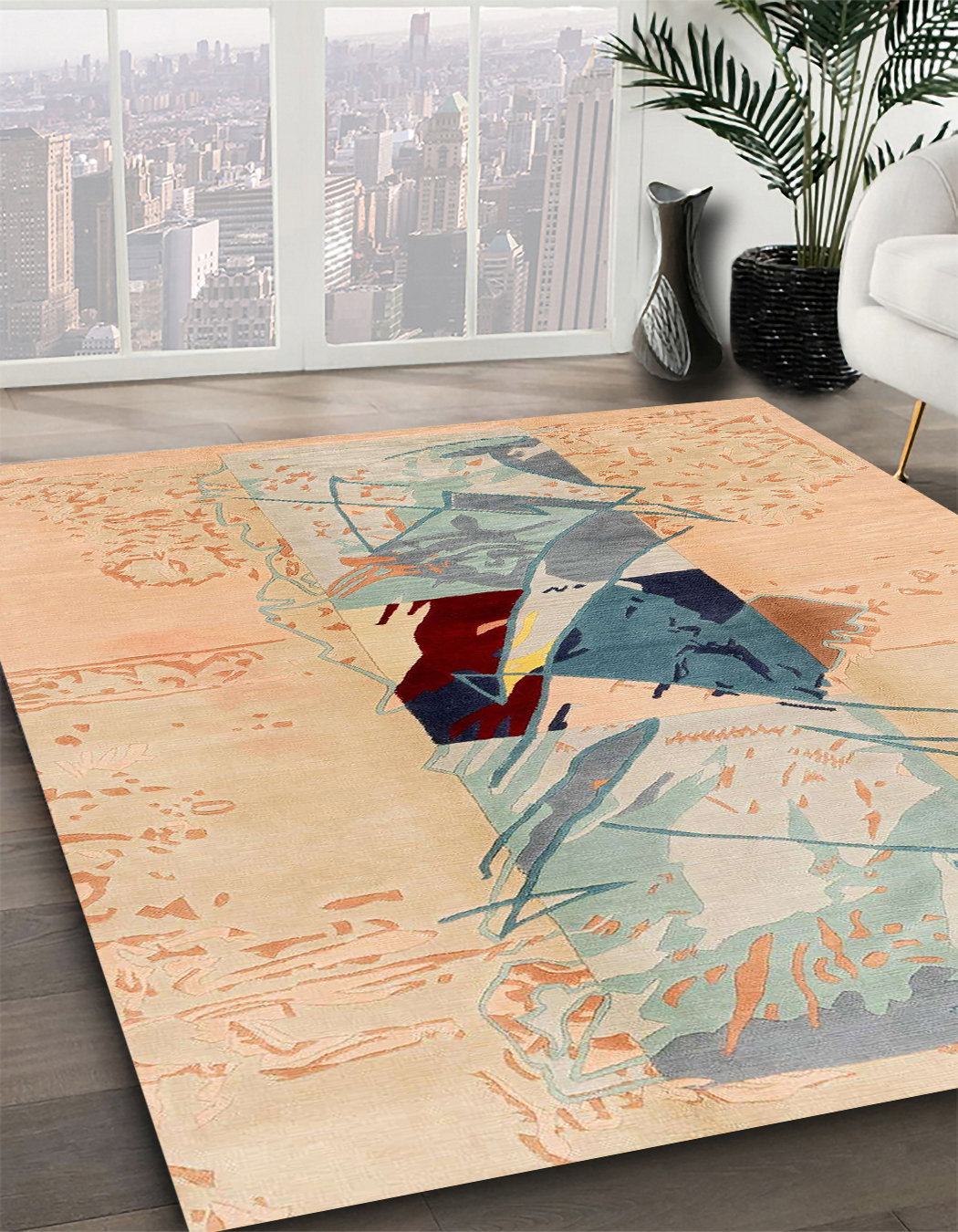 Foundry Select Eko Abstract Multi Area Rug | Wayfair