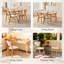 5 -Person Solid Wood Dining Set-1457739161