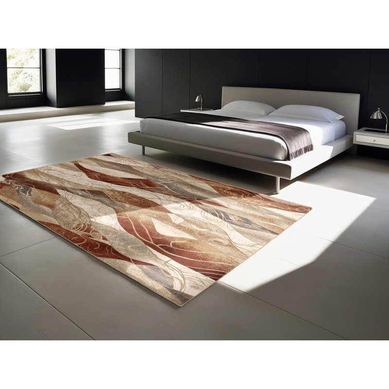 Silk Horizon Rug, Round 6'
