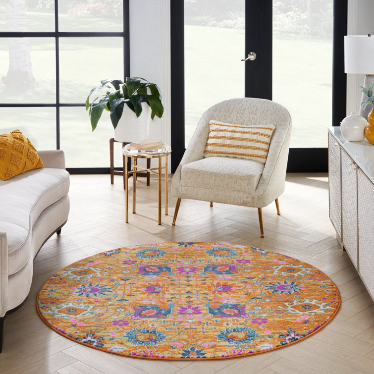 Justien Floral Area Rug