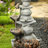 Comanche Resin Frog Totem Fountain with LED Light