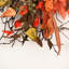 24" Artificial Rustic Pumpkins Peony Sunflowers Autumn Harvest Twig Floral Swag Thanksgiving Front Door Wall Décor