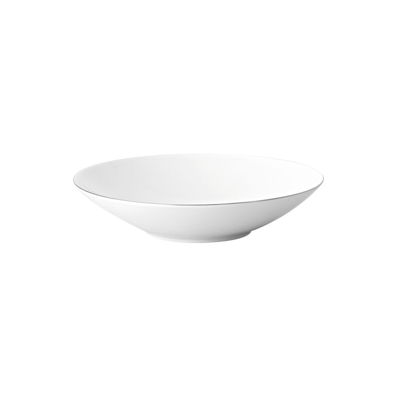 TAC 02 Platinum Porcelain Pasta Plate