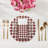 Houndstooth Cotton Sateen Dinner Napkins-124988388