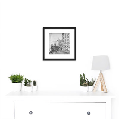Broadway Seventh Street Los Angeles 1917 - Single Picture Frame Print