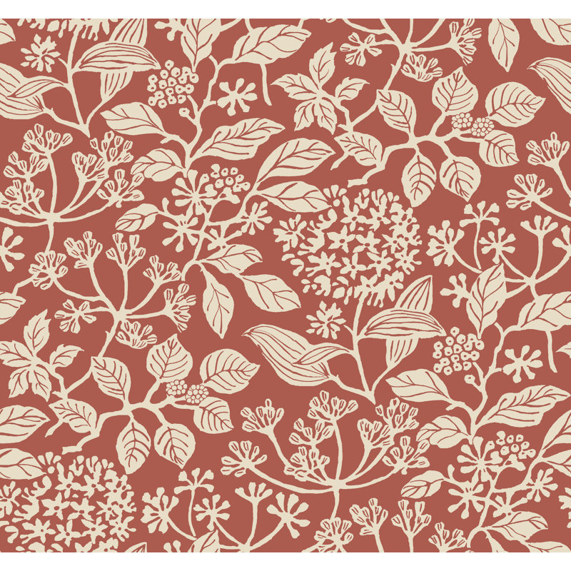 Papier peint botanique Rowen Ruby
