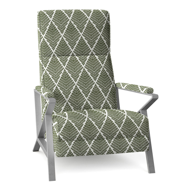 Infinity 28.25" Wide Manual Standard Recliner, Brushed Nickel, Perigold Emmeline Ivy