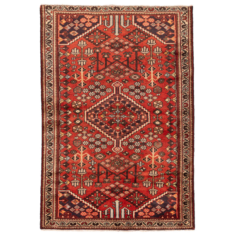 Tapis rouge Anadol 4 pi 5 po x 6 pi 6 po